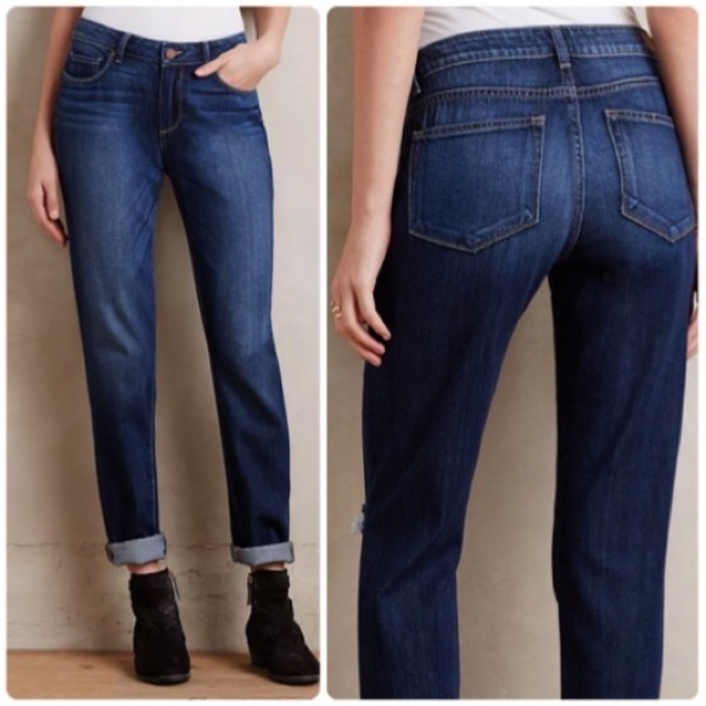 Anthropologie PAIGE Jimmy Jimmy Skinny Boyfriend Jeans